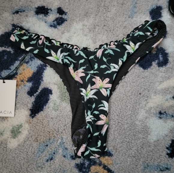 Acacia Dawson Bikini Bottom in Monet size L NWT - Picture 4 of 6